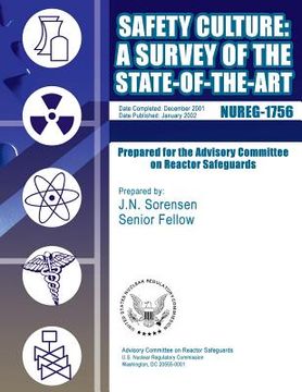 portada Safety Culture: A Survey of the State-of-the-Art (en Inglés)