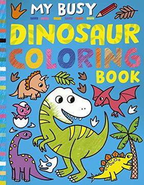 portada My Busy Dinosaur Coloring Book (in English)