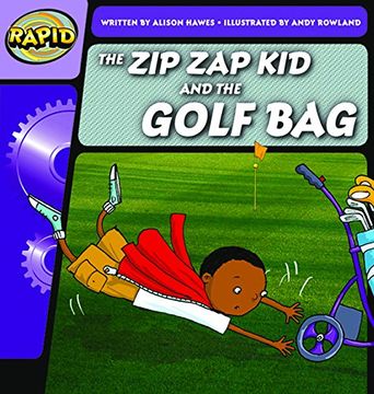 portada Rapid Phonics Step 1: The zip zap kid and the Golf bag (Fiction) (in English)