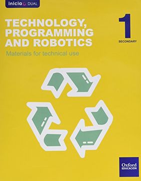 portada Technology, Programming and Robotics. Technological Materials. Eso 1 (Inicia) - 9788467376562 (Inicia Dual) 