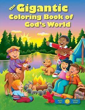 portada The Gigantic Coloring Book of God's World (en Inglés)