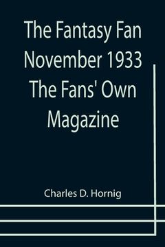 portada The Fantasy Fan November 1933 The Fans' Own Magazine (en Inglés)