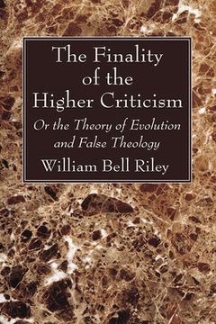 portada The Finality of the Higher Criticism (en Inglés)