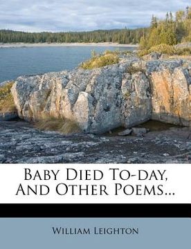 portada baby died to-day, and other poems... (in English)