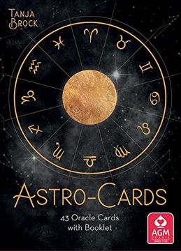portada Astro-Cards: 43 Oracle Cards With Booklet (en Inglés)