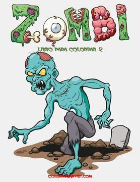 portada Zombi libro para colorear 2 (in Spanish)