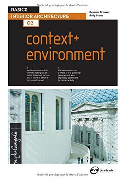 portada Basics Interior Architecture 02: Context & Environment (in English)
