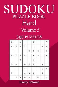 portada 300 Hard Sudoku Puzzle Book (en Inglés)