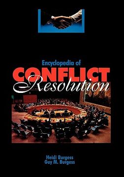portada encyclopedia of conflict resolution (in English)