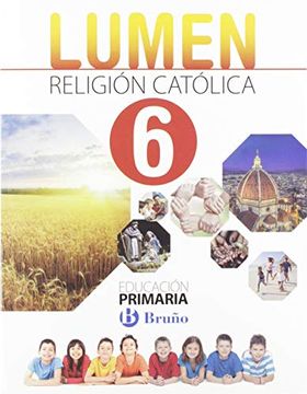 portada Religión Católica Lumen 6 Primaria