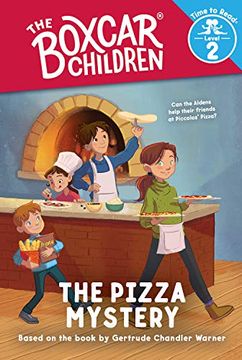 portada The Pizza Mystery (The Boxcar Children; Time to Read, Level 2) (in English)