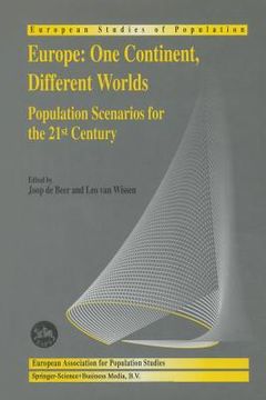 portada Europe: One Continent, Different Worlds: Population Scenarios for the 21st Century (in English)