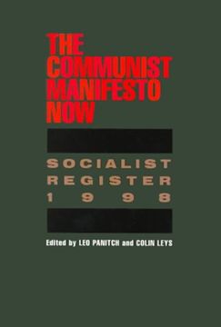 portada The Socialist Register, 1998: The Communist Manifesto now (in English)