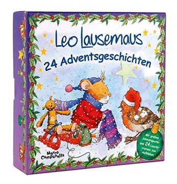 portada Leo Lausemaus 24 Adventsgeschichten: Adventsbox (en Alemán)