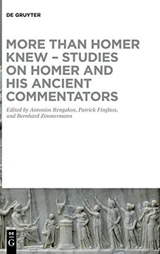 portada More Than Homer Knew - Studies on Homer and his Ancient Commentators: In Honor of Franco Montanari (en Inglés)