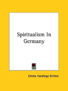 portada spiritualism in germany (in English)