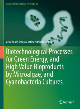 portada Biotechnological Processes for Green Energy, and High Value Bioproducts by Microalgae, and Cyanobacteria Cultures (en Inglés)