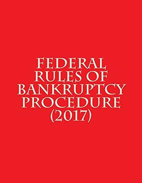 portada Federal Rules of Bankruptcy Procedure (2017) (en Inglés)