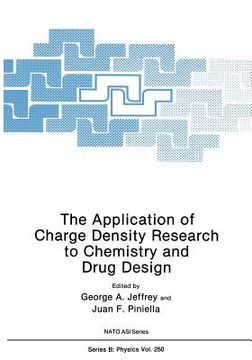 portada The Application of Charge Density Research to Chemistry and Drug Design (en Inglés)