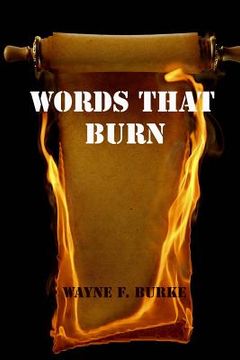 portada Words That Burn (en Inglés)