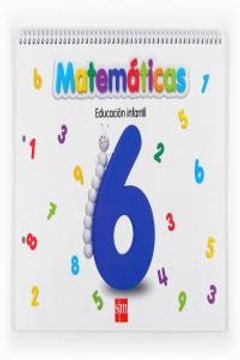 portada Cuaderno Matematicas 6.. / Educacion Infantil (in Spanish)