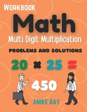 portada Math 1000 Multi Digit Multiplication: Problems and Solutions (en Inglés)