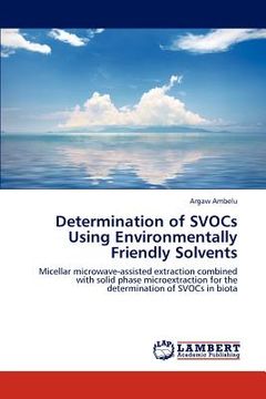 portada determination of svocs using environmentally friendly solvents