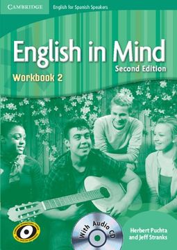 portada English in Mind for Spanish Speakers Level 2 Workbook With Audio cd (in English)