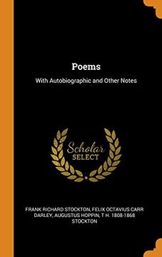 portada Poems: With Autobiographic and Other Notes 