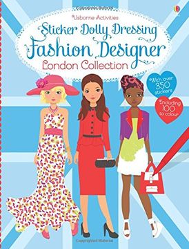 portada Sticker Dolly Dressing. Fashion Designer London Collection (en Inglés)