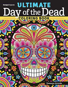 portada Ultimate Day of the Dead Coloring Book (in English)