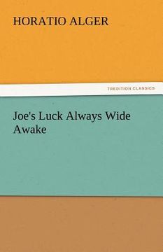 portada joe's luck always wide awake (en Inglés)