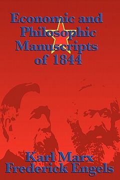 portada economic and philosophic manuscripts of 1844 (en Inglés)