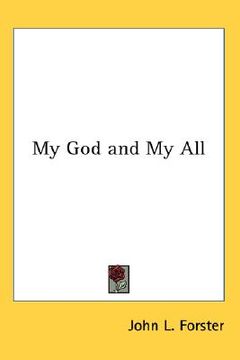 portada my god and my all (en Inglés)