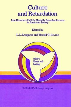 portada culture and retardation: life histories of mildly mentally retarded persons in american society