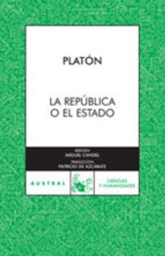 portada La republica o el estado/ The republic or the state (Paperback)