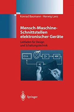 portada Mensch-Maschine-Schnittstellen Elektronischer Geräte: Leitfaden für Design und Schaltungstechnik (en Alemán)