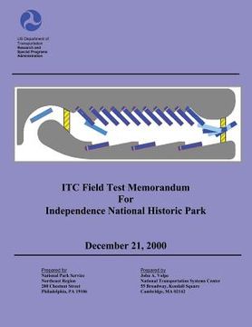 portada ITC Field Test Memorandum for Independence National Historical Park: December 21, 2000 (en Inglés)