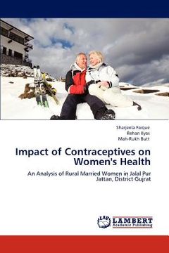 portada impact of contraceptives on women's health (en Inglés)