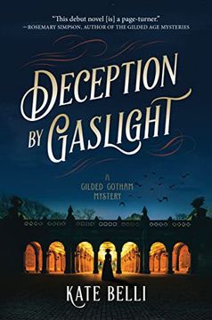 portada Deception by Gaslight: A Gilded Gotham Mystery (en Inglés)