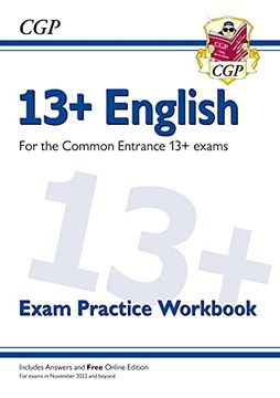 portada New 13+ English Exam Practice Workbook for the Common Entrance Exams (Exams From nov 2022) (Cgp 13+ Iseb Common Entrance) (en Inglés)