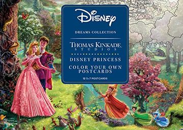 portada Disney Dreams Collection Thomas Kinkade Studios Disney Princess Color Your own p (in English)