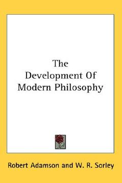 portada the development of modern philosophy