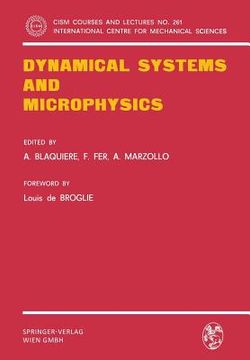 portada dynamical systems and microphysics (en Inglés)