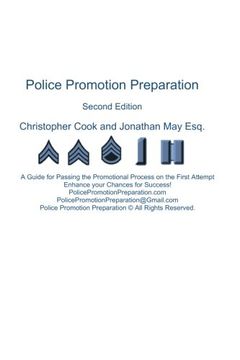 portada Police Promotion Preparation: A Guide for Passing the Promotional Process on the First Attempt (Volume 1)