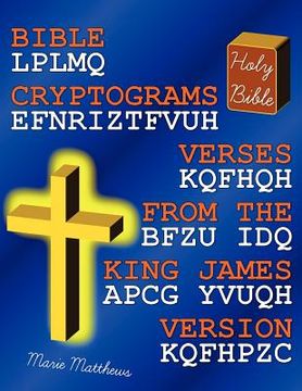 portada bible cryptograms: verses from the king james version (en Inglés)