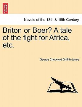 portada briton or boer? a tale of the fight for africa, etc. (in English)