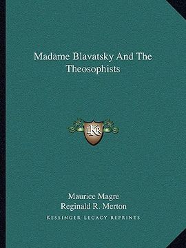 portada madame blavatsky and the theosophists
