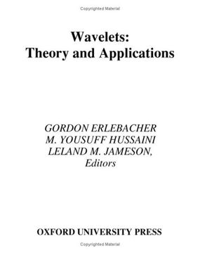 portada Wavelets: Theory and Applications (Icase (en Inglés)