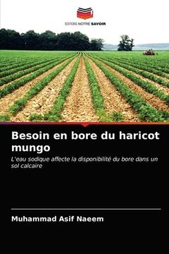 portada Besoin en bore du haricot mungo (en Francés)
